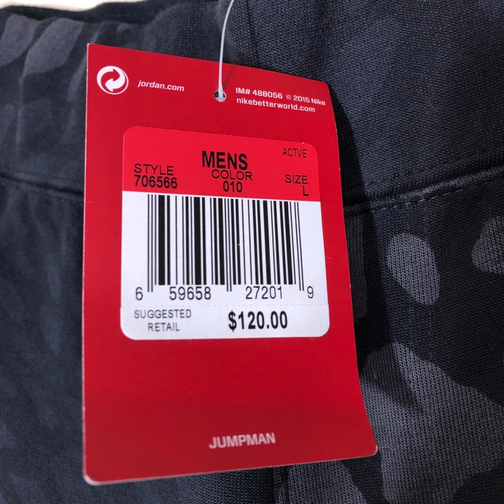 Nike Jordan Elephant/Cement Print Sweatpants - Picture 2 of 8